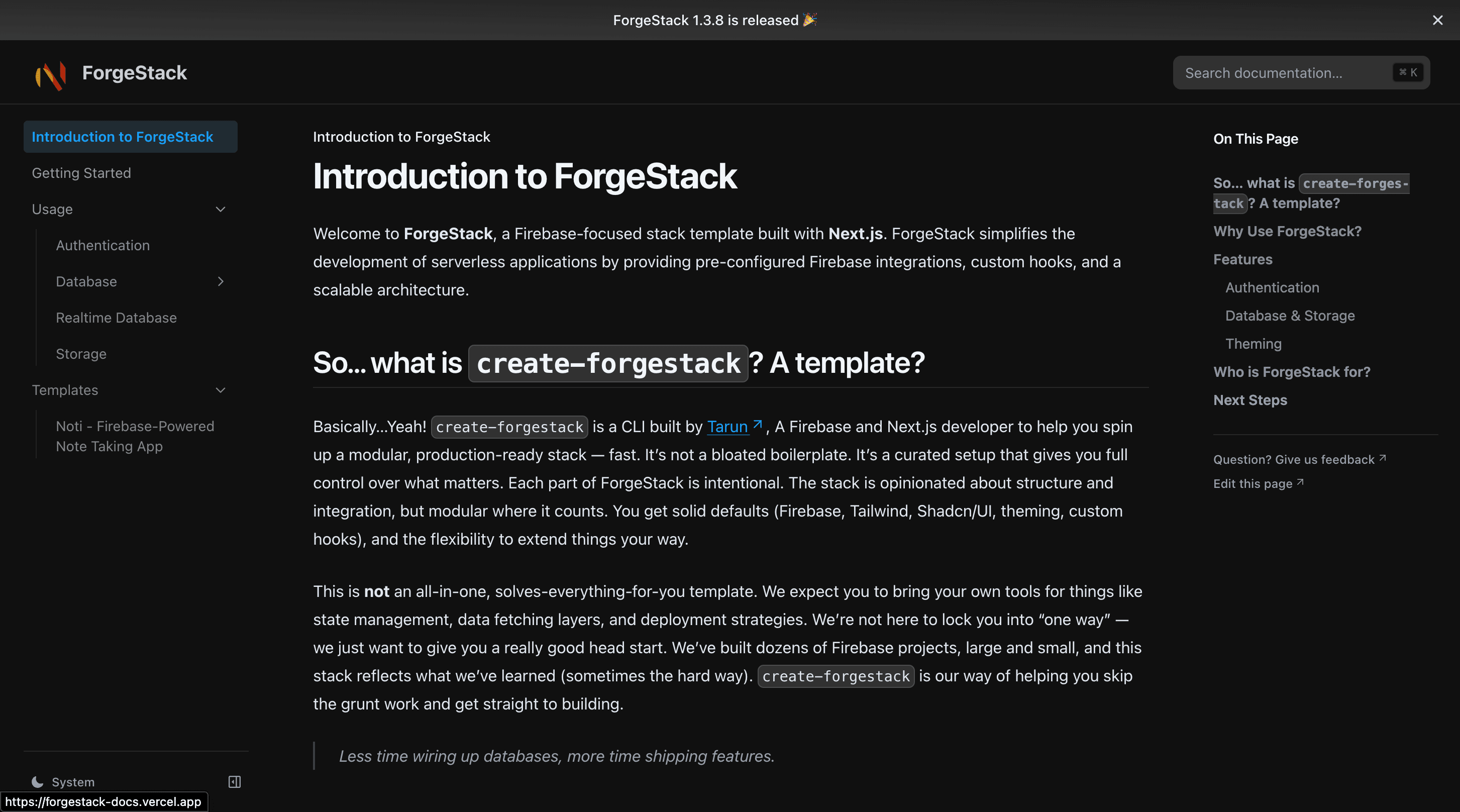 Forgestack - Screenshot 2